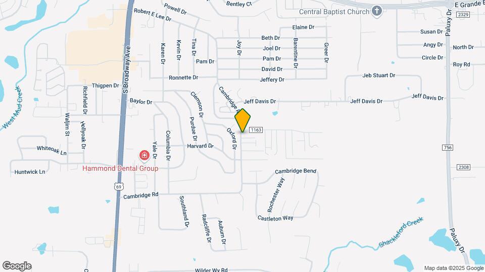 8320 Cambridge Rd Map and Location Details