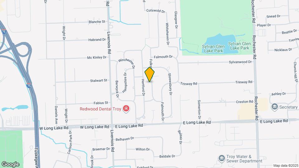 5255 Folkstone Dr Map and Location Details