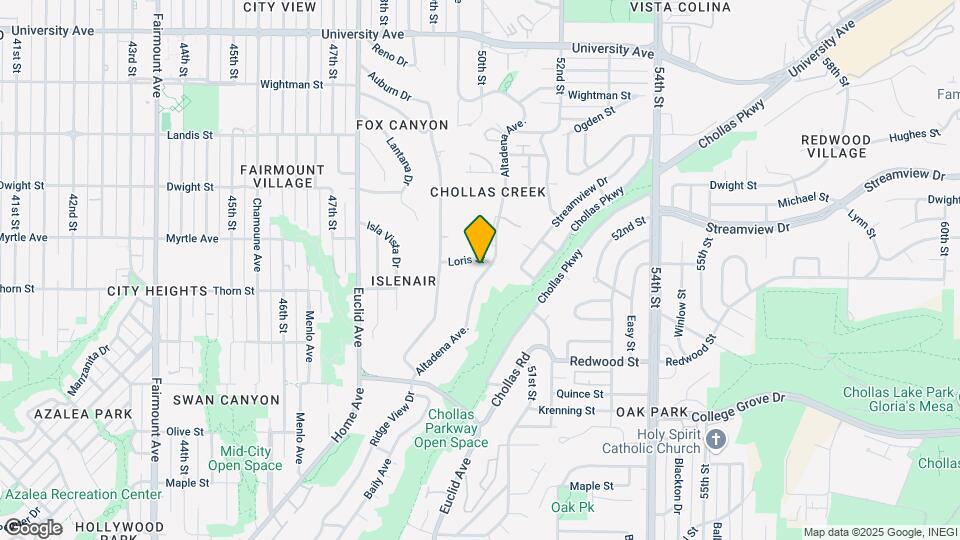 3352 Altadena Ave Map and Location Details