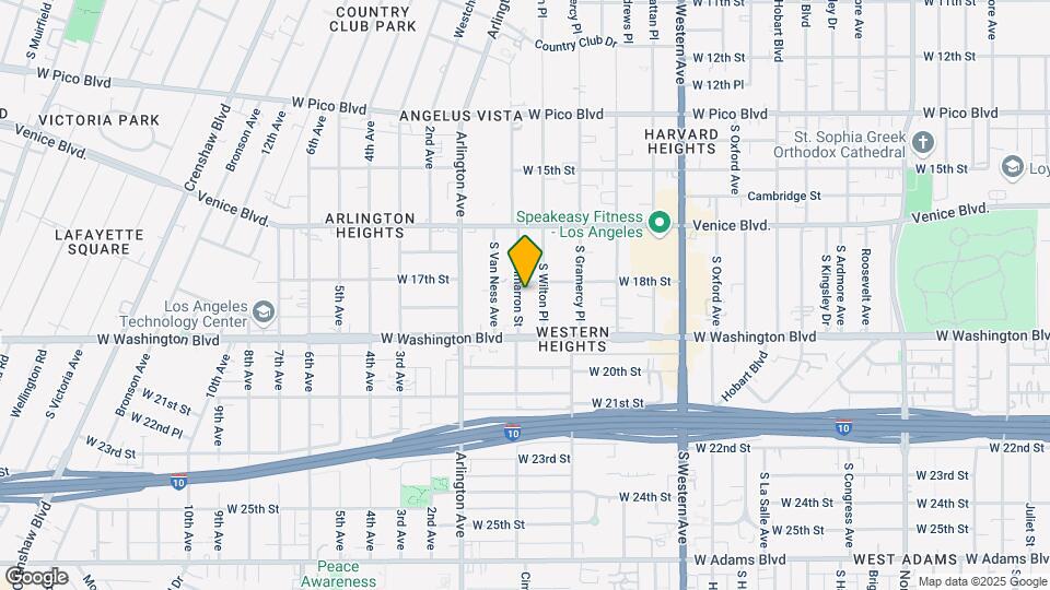 1812-1814 Cimarron St Map and Location Details