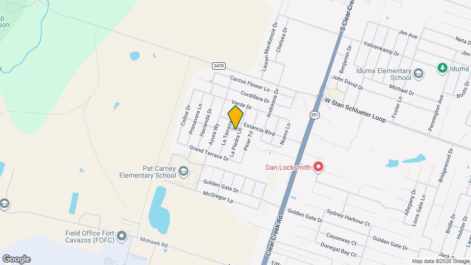 5107 La Piedra Ln Map and Location Details