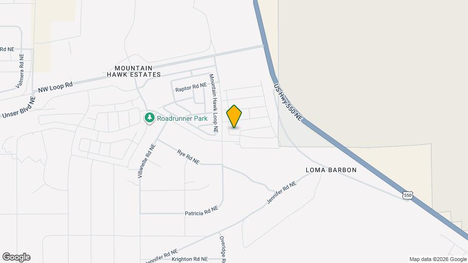 4823 Grizzly Peak Rd NE Map and Location Details