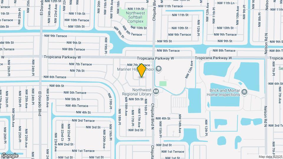 613 NW 17th Ave Mapa y Detalles de la Ubicación