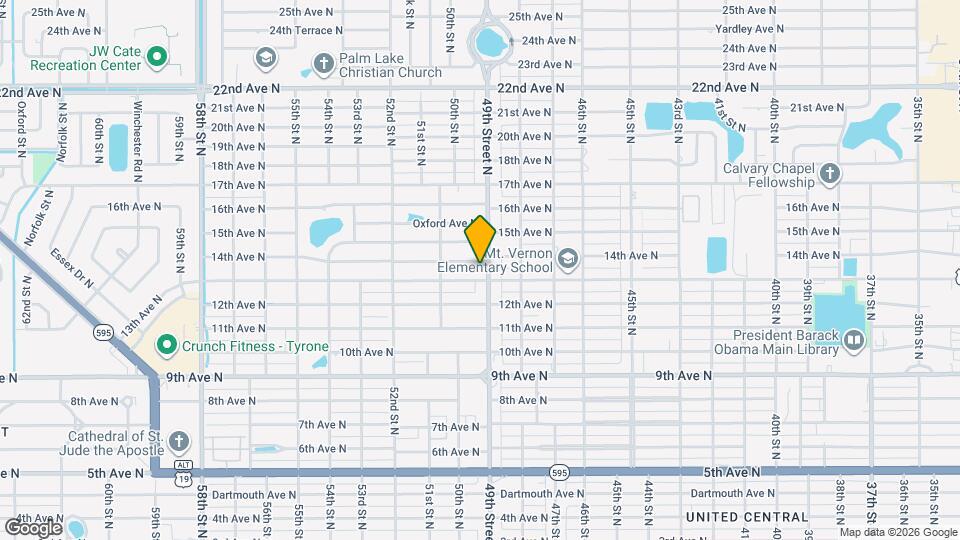 1320 49th Street N Mapa y Detalles de la Ubicación