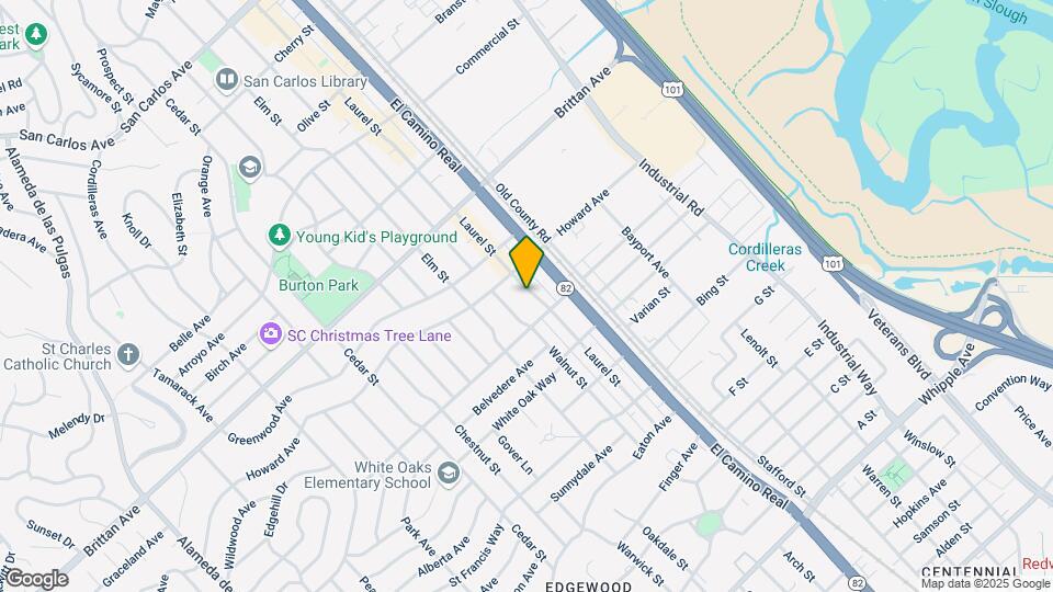 1340 Laurel St Mapa y Detalles de la Ubicación