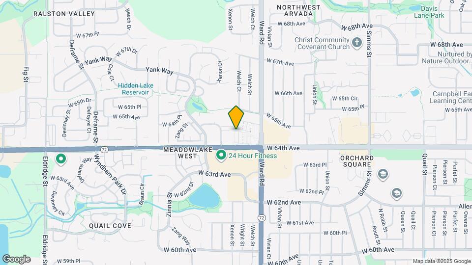 6450 Wright St Map and Location Details