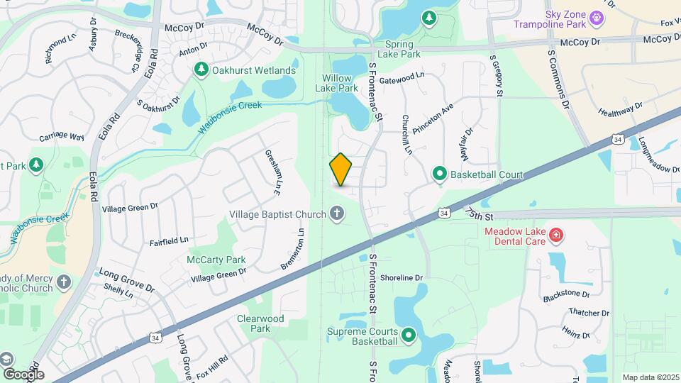 440 Echo Ln, Unit A Map and Location Details