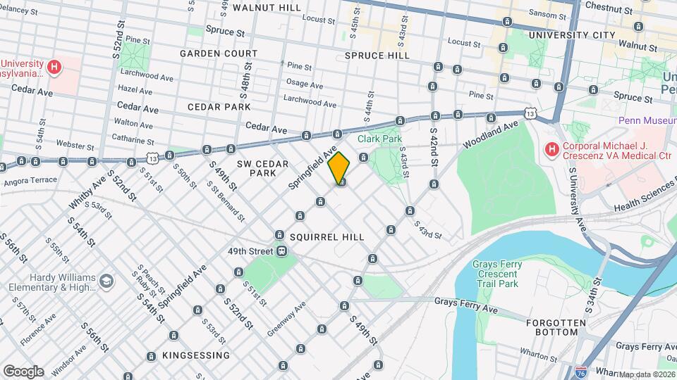 4610 Chester Ave Map and Location Details