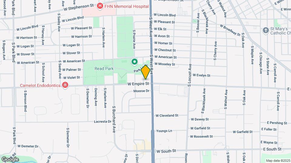 1239 S Seeley Ave Mapa y Detalles de la Ubicación