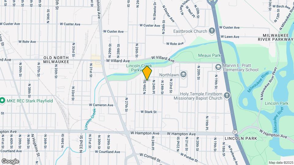 5056 N 25th St Map and Location Details