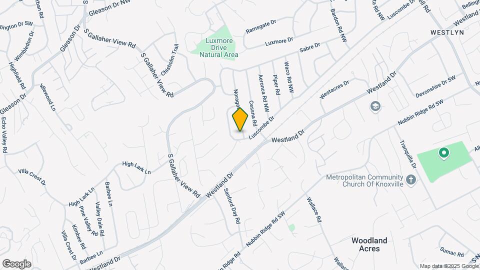 829 Noragate Rd Map and Location Details