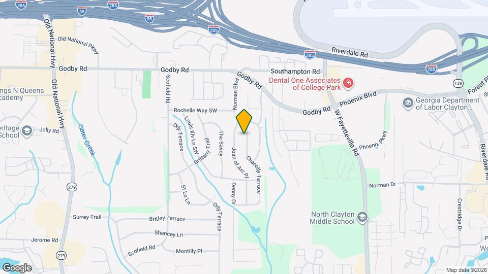 5257 Chantilly Terrace Map and Location Details