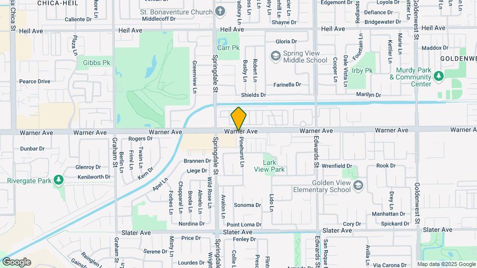 17011 Pinehurst Ln Map and Location Details