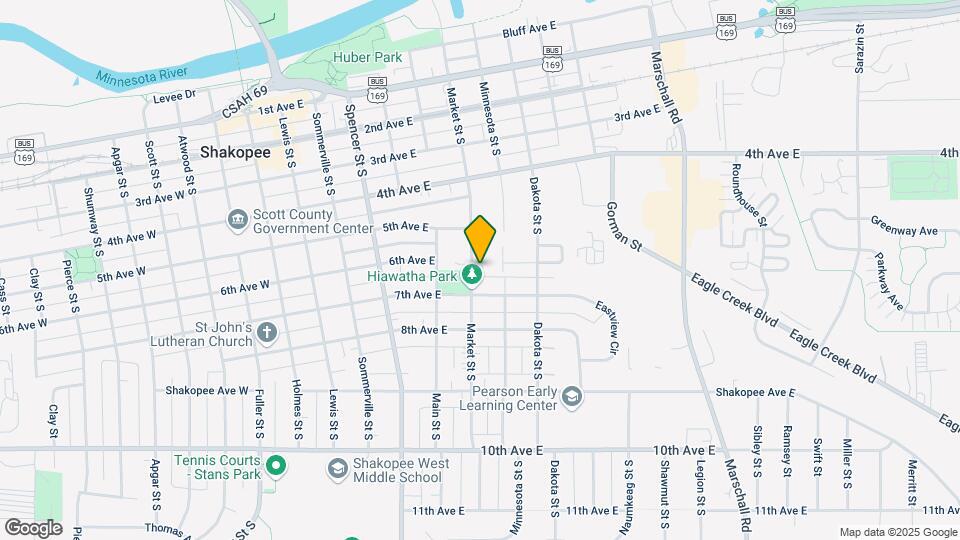 609 Market St S Map and Location Details