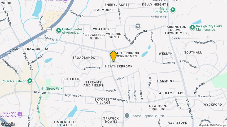 2805 Fernhurst Ct Map and Location Details