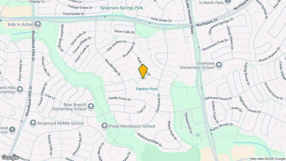 3714 Windy Haven Dr Map and Location Details