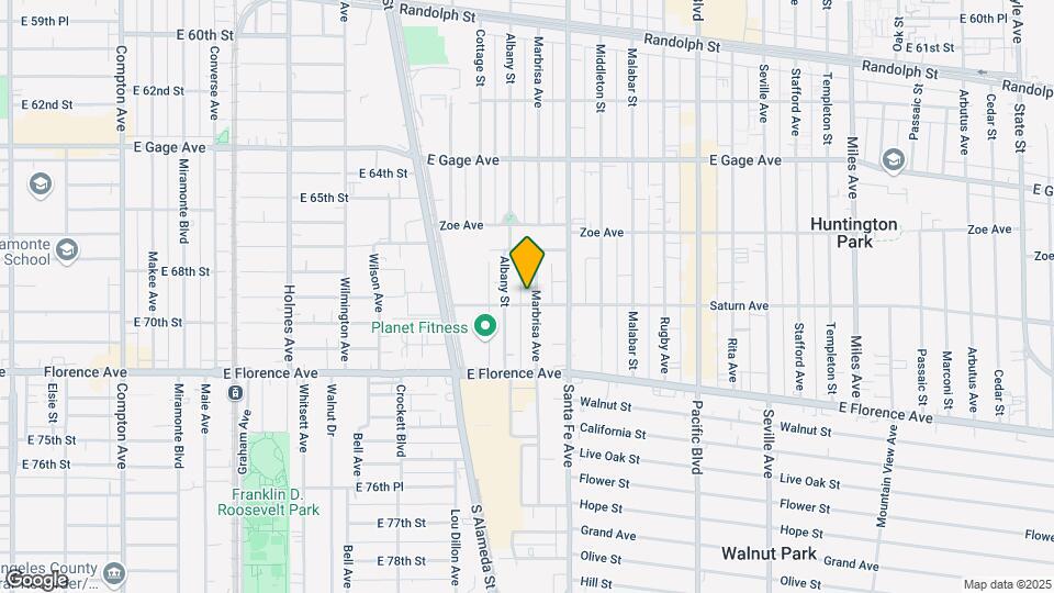 6823 Marbrisa Ave Mapa y Detalles de la Ubicación
