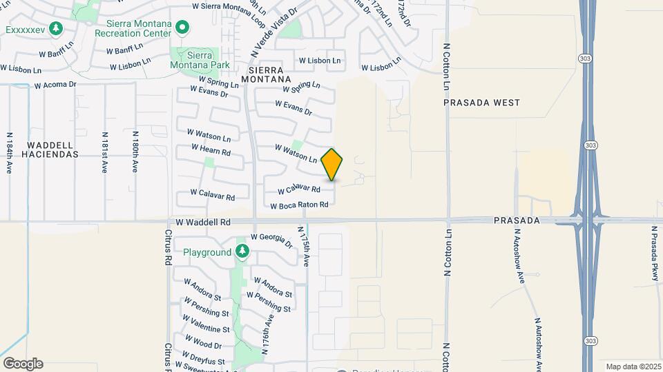 17420 W Calavar Rd Map and Location Details