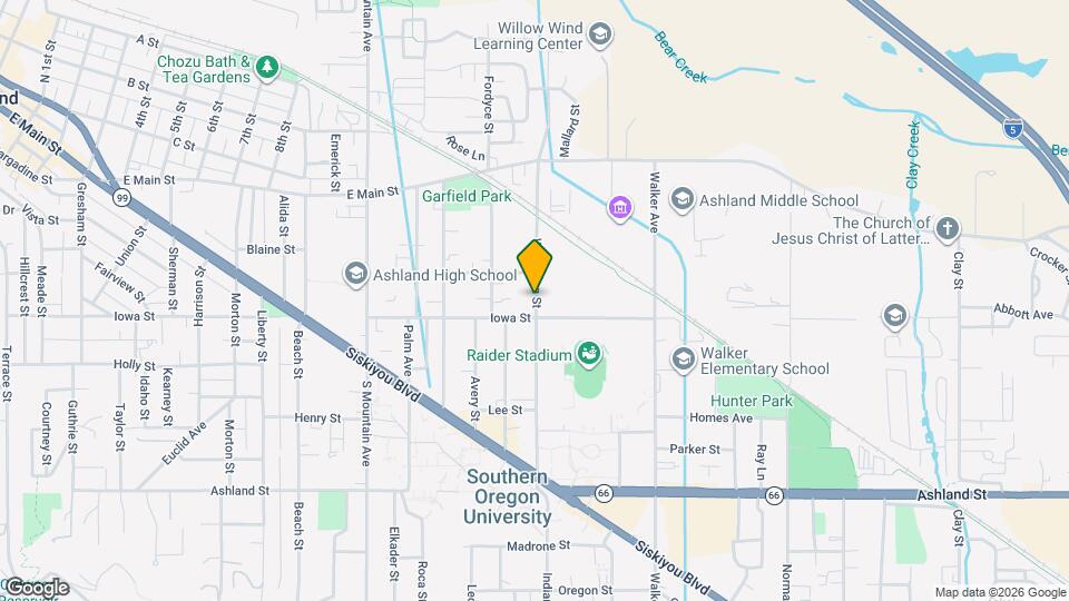 203 N Wightman St Map and Location Details