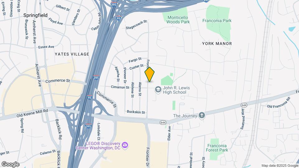 6221 Frontier Dr Map and Location Details