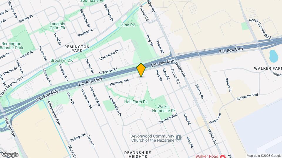 3014 Erindale Crescent Map and Location Details