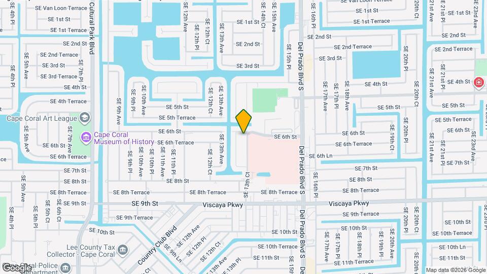 606 SE 13th Ct Map and Location Details