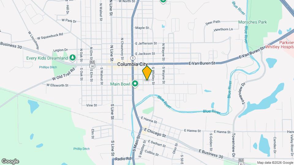 203 E Ellsworth St, Unit #2 Mapa y Detalles de la Ubicación