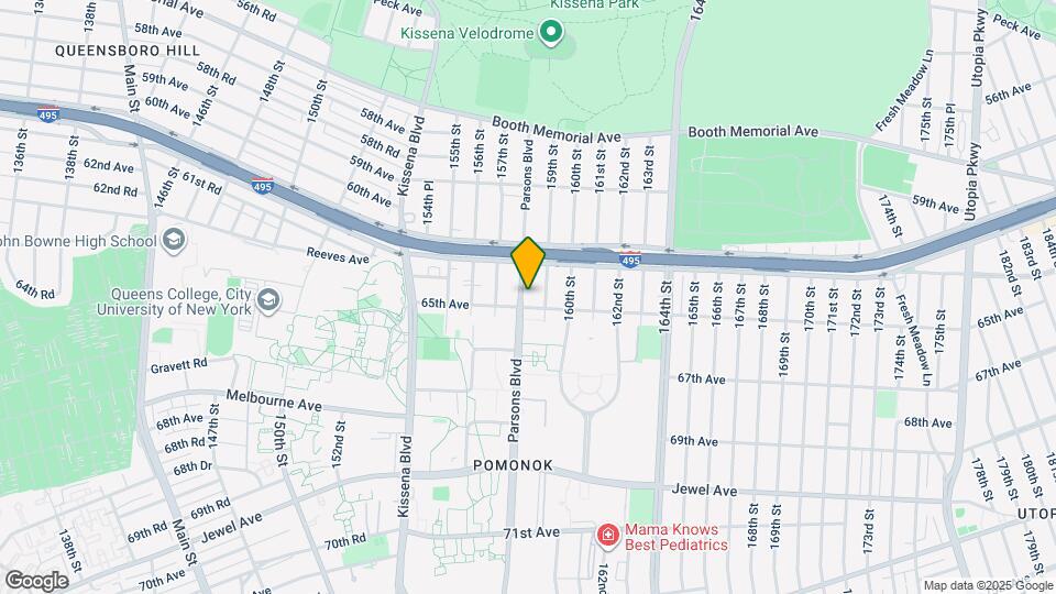 61-45 Parsons Blvd Mapa y Detalles de la Ubicación