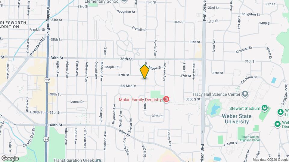 3725 Quincy Ave Map and Location Details