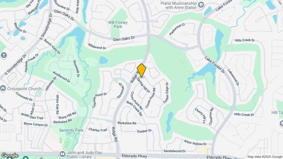 5910 Spring Hill Dr Map and Location Details