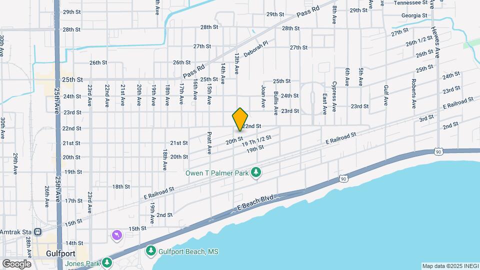1432 20th St Map and Location Details
