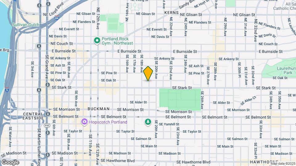 1838 SE Oak St, Unit B Mapa y Detalles de la Ubicación