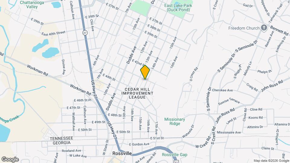 4303 14th Ave Map and Location Details