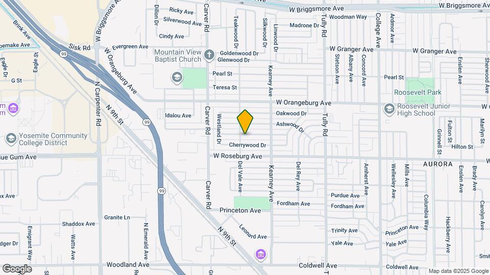 1538 Maplewood Dr Map and Location Details
