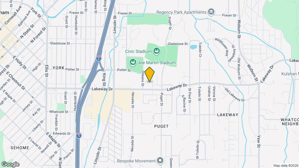 1315 Pacific St Map and Location Details