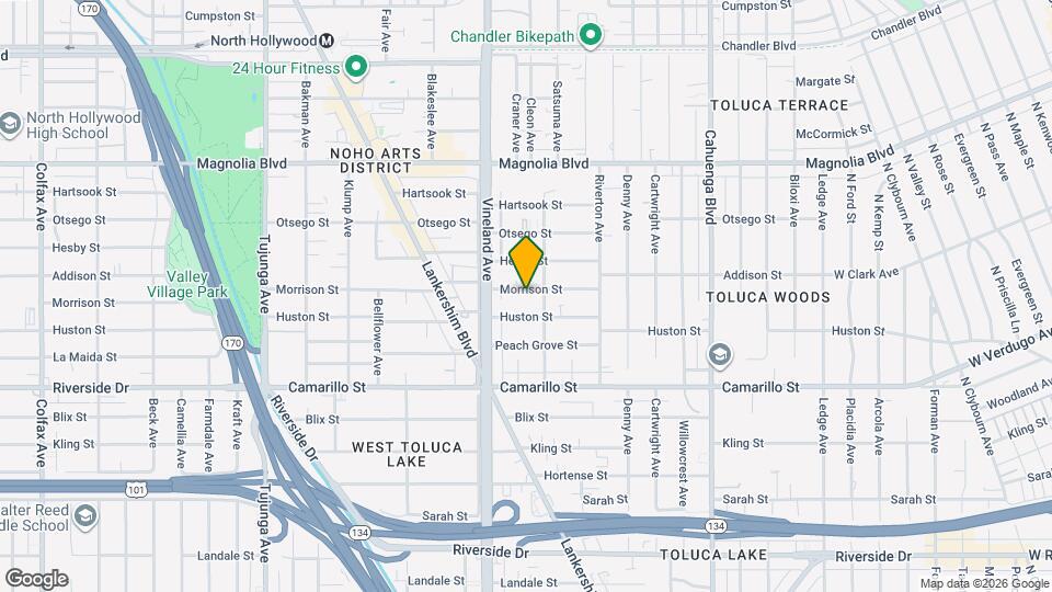 10918 Morrison St Mapa y Detalles de la Ubicación