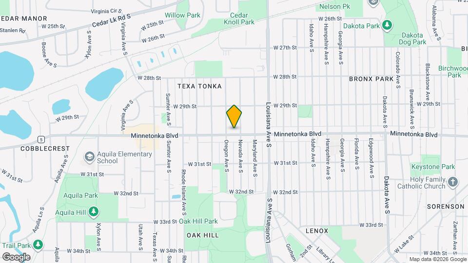 7408 Minnetonka Blvd Map and Location Details