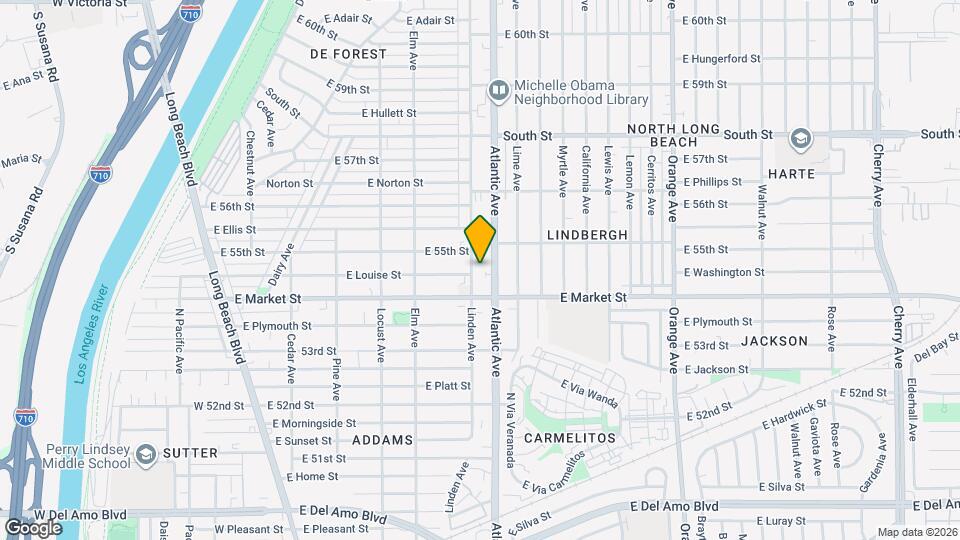 5452-5452 Linden Ave Map and Location Details