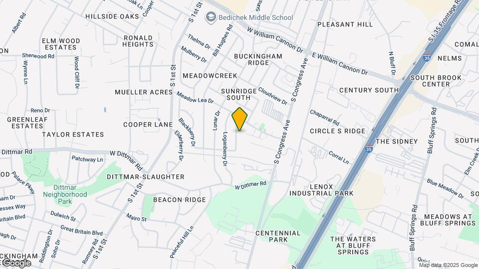 7309 Broken Arrow Ln Map and Location Details