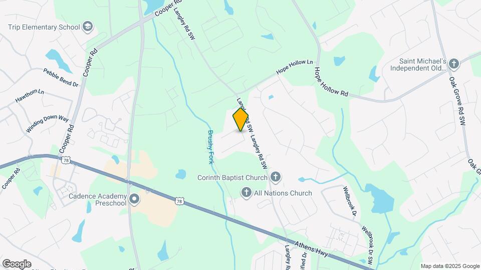 731 Langley Farms Dr Map and Location Details