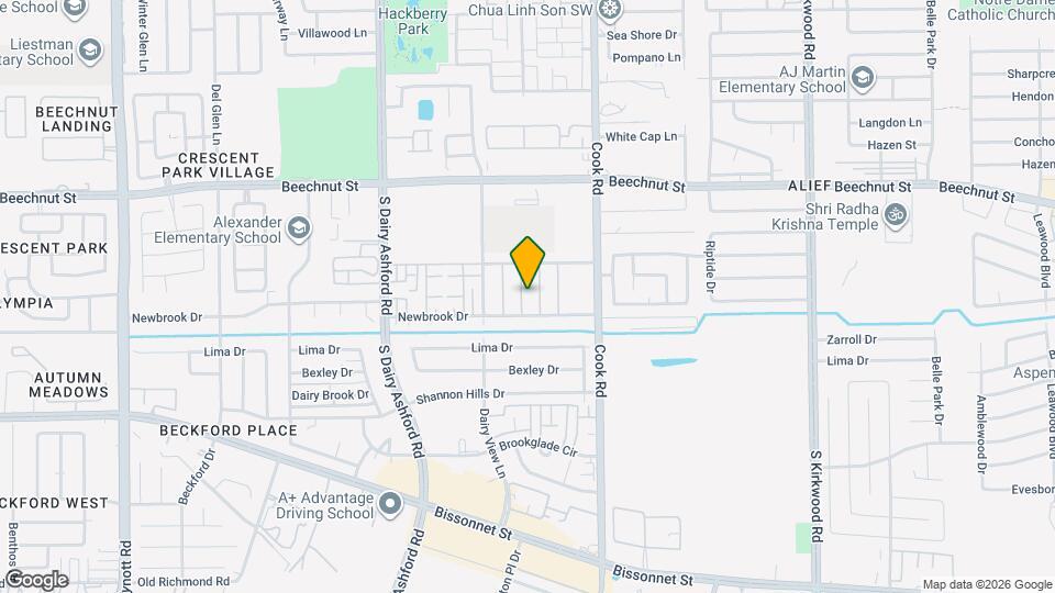 12420 Newbrook Dr Map and Location Details