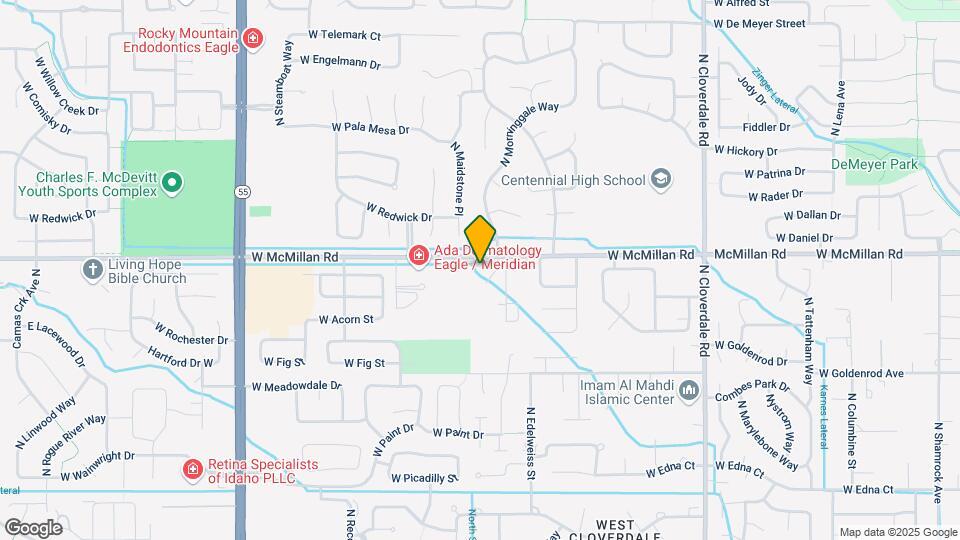 4771 N Morninggale Dr Map and Location Details