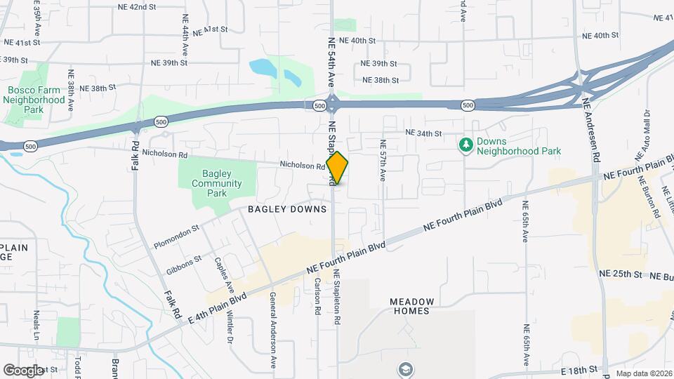 3001-3007 NE Stapleton Rd Map and Location Details