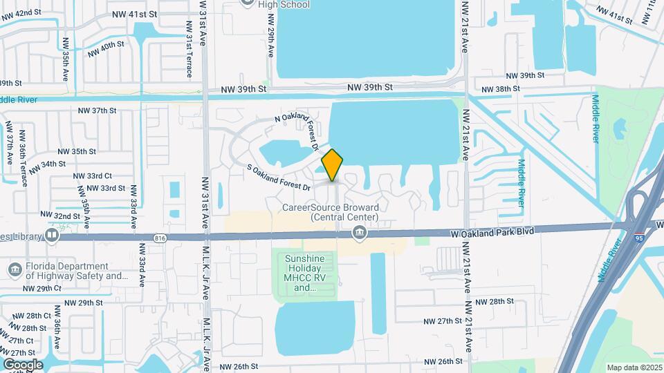 2700 S Oakland Forest Dr Map and Location Details