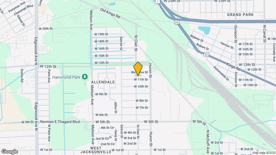 2881 W 11th St Map and Location Details