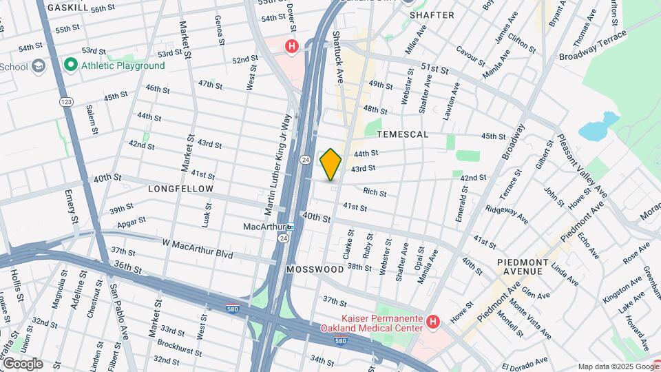 515 42nd St Map and Location Details