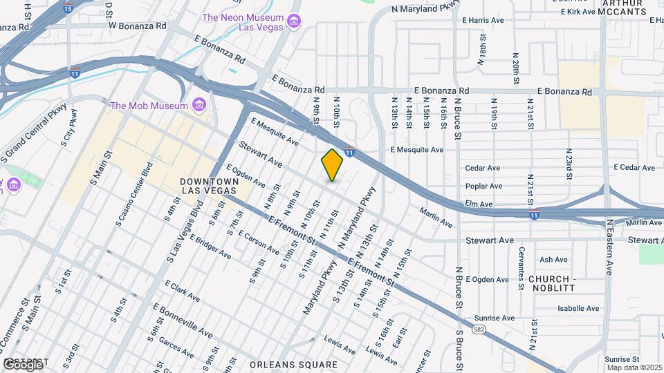 1005 Stewart Ave Mapa y Detalles de la Ubicación