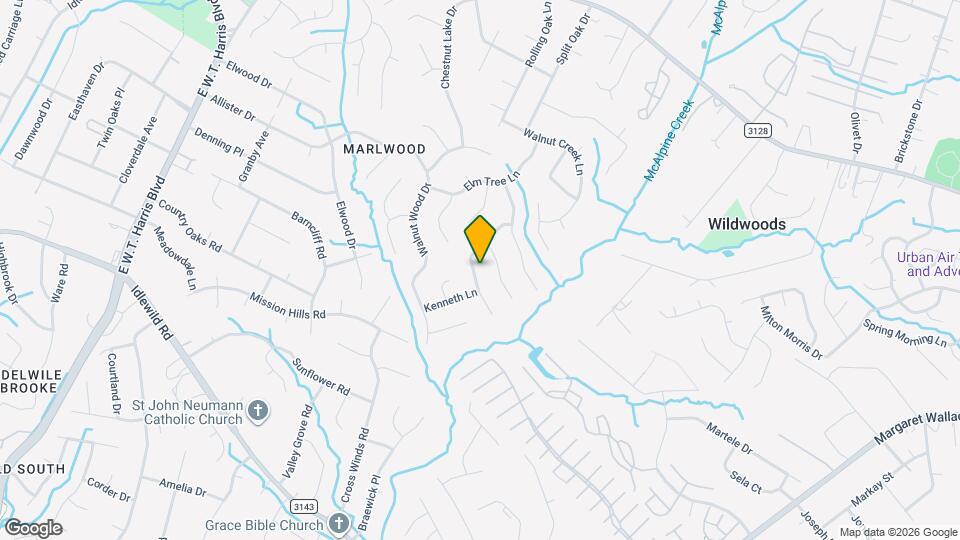 7222 Lea Wood Ln Map and Location Details