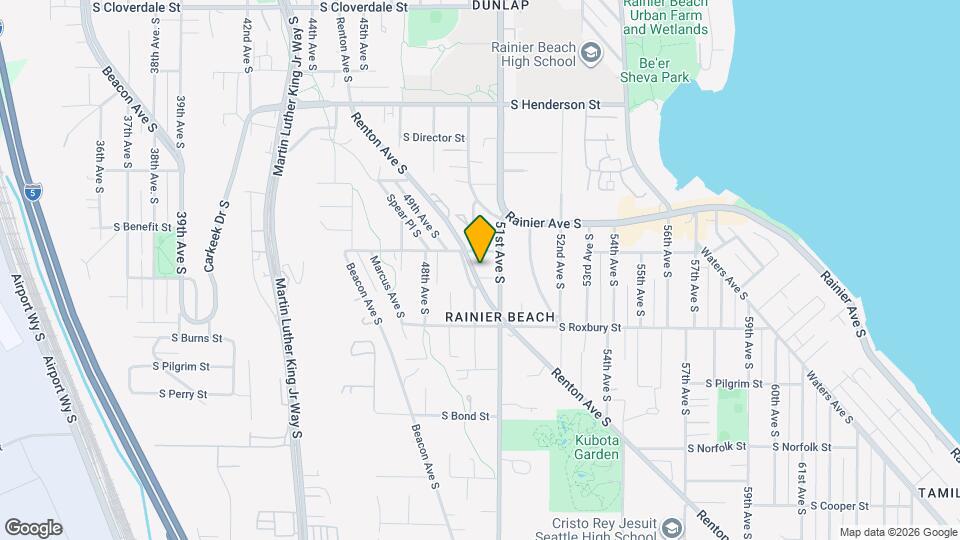9314 Renton Ave S Map and Location Details