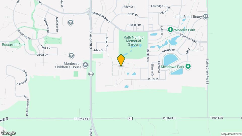 Spring Creek II Townhomes Map and Location Details